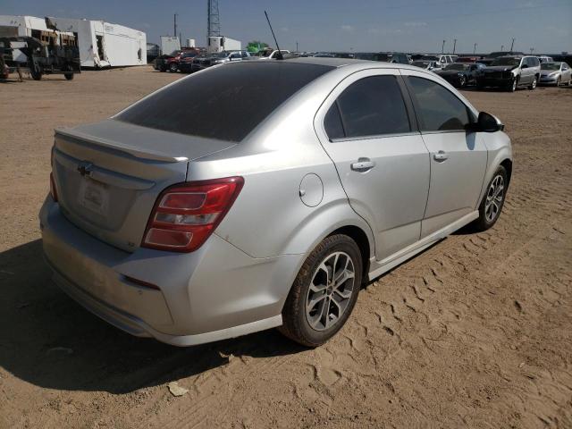 Photo 4 from auction – 2018 CHEVROLET SONIC LT with VIN 1G1JD5SH3J4107491