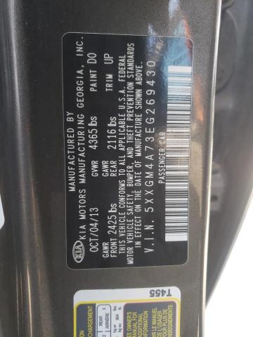 Photo 10 from auction – 2014 KIA OPTIMA LX with VIN 5XXGM4A73EG269430