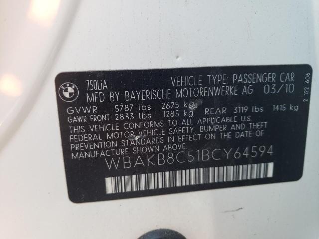 Photo 10 from auction – 2011 BMW ALPINA B7 with VIN WBAKB8C51BCY64594