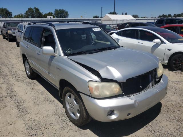 TOYOTA HIGHLANDER 2004 with VIN JTEDP21A140008318 - Photo from auction