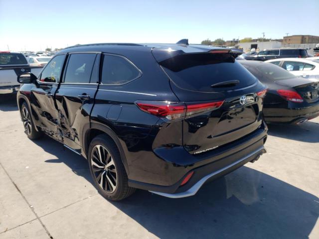 Photo 3 from auction – 2022 TOYOTA HIGHLANDER with VIN 5TDLZRAH8NS134366