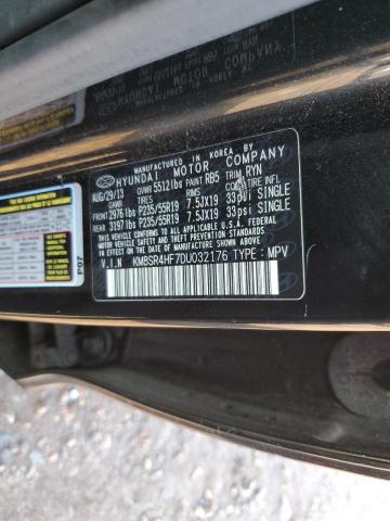 Photo 10 from auction – 2013 HYUNDAI SANTA FE L with VIN KM8SR4HF7DU032176