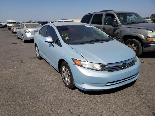 HONDA CIVIC LX 2012 with VIN 19XFB2F58CE364505 - Photo from auction