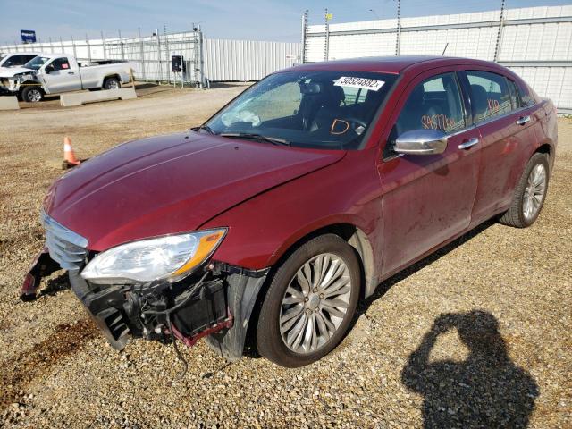 Photo 2 from auction – 2012 CHRYSLER 200 LIMITE with VIN 1C3CCBCG3CN244214
