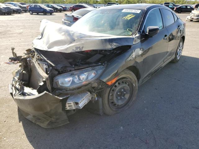 Photo 2 from auction – 2016 HONDA CIVIC LX with VIN 19XFC2F65GE213939