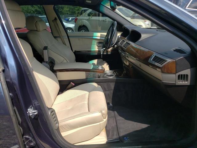 Photo 5 from auction – 2006 BMW 750 LI with VIN WBAHN83556DT25980