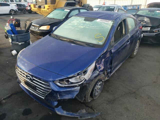 Photo 2 from auction – 2019 HYUNDAI ACCENT SE with VIN 3KPC24A3XKE059753