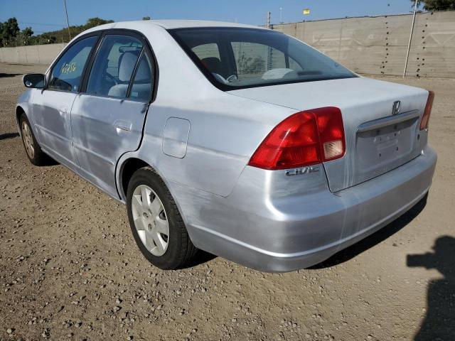 Photo 3 from auction – 2001 HONDA CIVIC EX with VIN 2HGES26741H577757