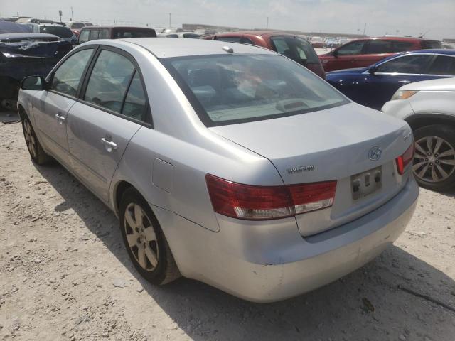 Photo 3 from auction – 2008 HYUNDAI SONATA GLS with VIN 5NPET46C78H373430