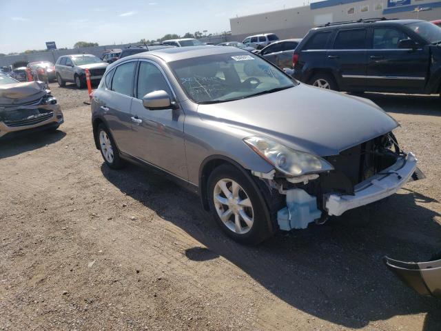 INFINITI EX35 BASE 2010 with VIN JN1AJ0HR1AM757698 - Photo from auction