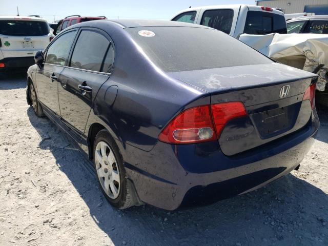 Photo 3 from auction – 2008 HONDA CIVIC LX with VIN 2HGFA16558H520266