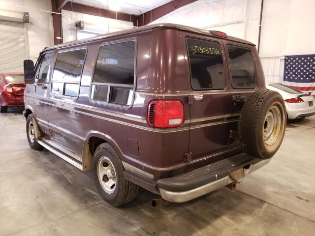 Photo 3 from auction – 1996 DODGE RAM VAN B2 with VIN 2B6HB21X0TK182939