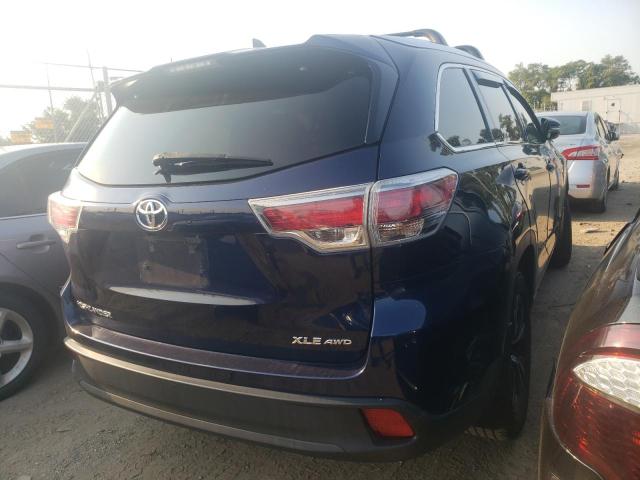 Photo 4 from auction – 2016 TOYOTA HIGHLANDER with VIN 5TDJKRFH3GS268578