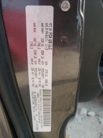 Photo 10 from auction – 2016 DODGE GRAND CARA with VIN 2C4RDGBG4GR220126