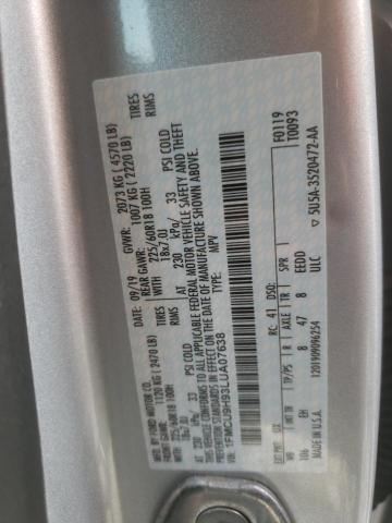 Photo 10 from auction – 2020 FORD ESCAPE SEL with VIN 1FMCU9H93LUA07638