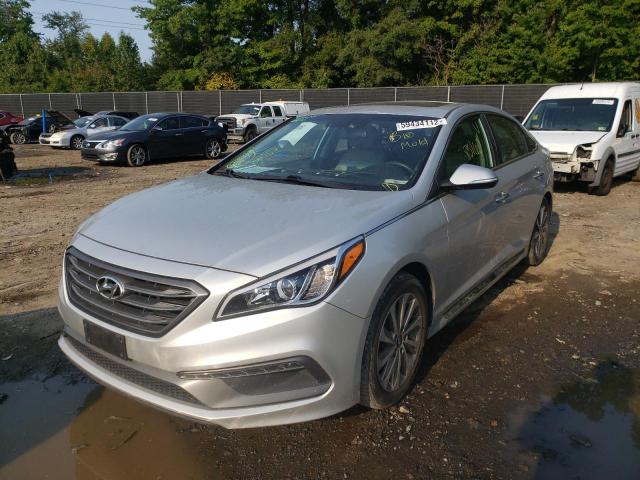Photo 2 from auction – 2017 HYUNDAI SONATA SPO with VIN 5NPE34AF6HH478039
