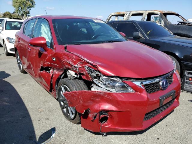 LEXUS CT 200 2013 with VIN JTHKD5BH3D2135916 - Photo from auction