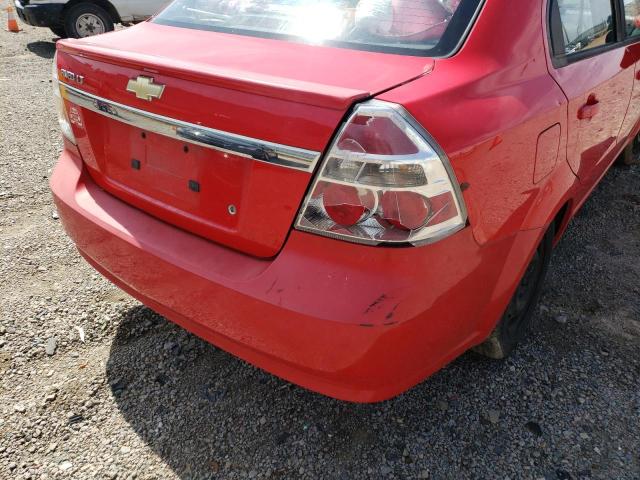 Photo 9 from auction – 2010 CHEVROLET AVEO LS with VIN KL1TD5DE9AB120669