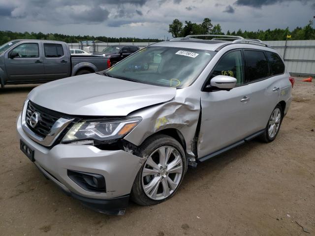 Photo 2 from auction – 2018 NISSAN PATHFINDER with VIN 5N1DR2MN4JC658960