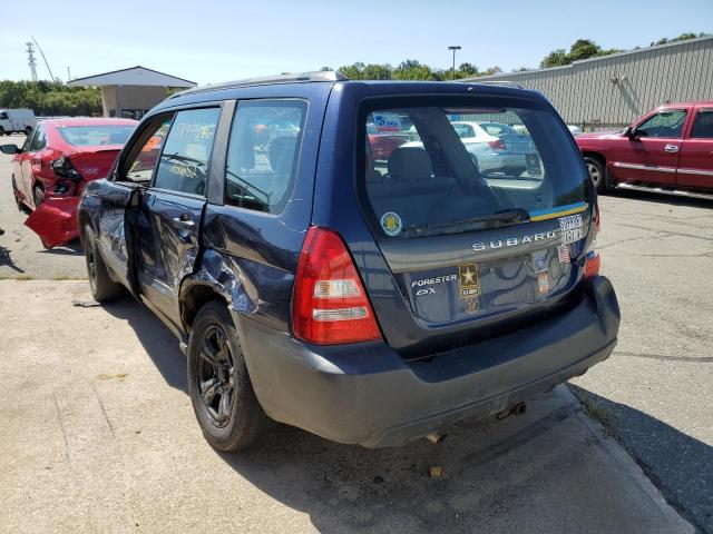 Photo 3 from auction – 2005 SUBARU FORESTER 2 with VIN JF1SG63635H743578