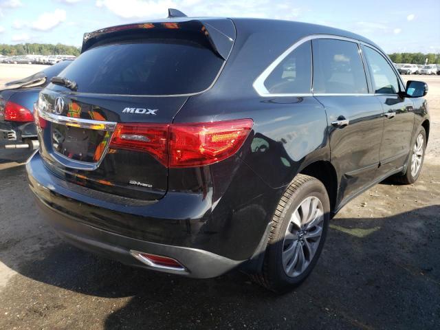 Photo 4 from auction – 2015 ACURA MDX TECHNO with VIN 5FRYD4H45FB017200