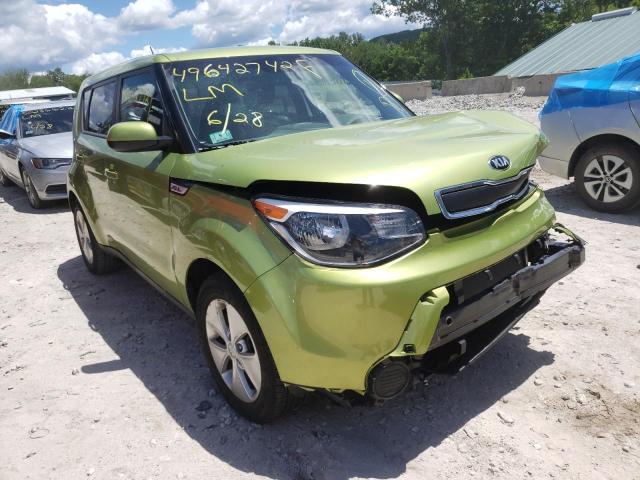 KIA SOUL 2016 with VIN KNDJN2A26G7836933 - Photo from auction