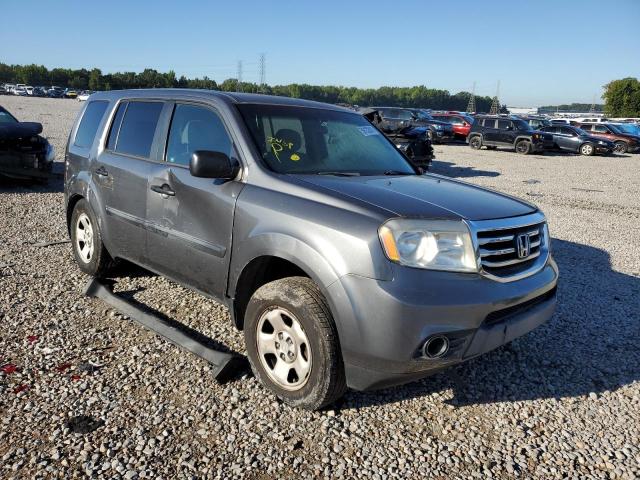 HONDA PILOT LX 2012 with VIN 5FNYF3H2XCB041654 - Photo from auction