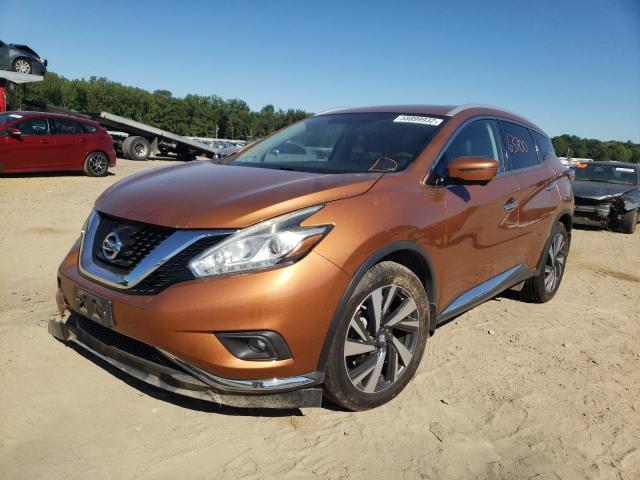 Photo 2 from auction – 2016 NISSAN MURANO S with VIN 5N1AZ2MH0GN109072