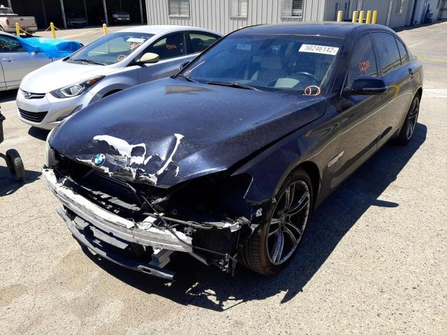 Photo 2 from auction – 2013 BMW 750 LI with VIN WBAYE8C55DDE22130