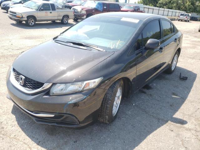 Photo 2 from auction – 2013 HONDA CIVIC LX with VIN 19XFB2F55DE261253