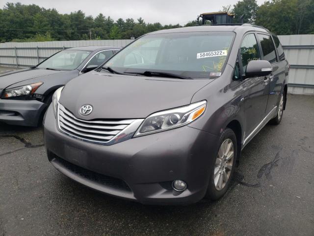 Photo 2 from auction – 2016 TOYOTA SIENNA XLE with VIN 5TDDK3DC4GS142120