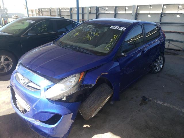 Photo 2 from auction – 2012 HYUNDAI ACCENT GLS with VIN KMHCU5AE2CU008652