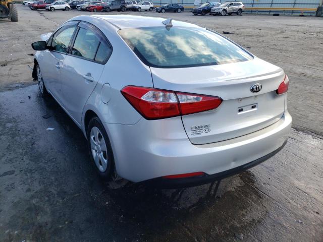Photo 3 from auction – 2016 KIA FORTE LX with VIN KNAFK4A62G5563902