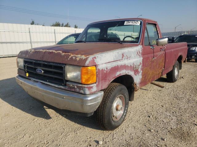 Photo 2 from auction – 1988 FORD F150 with VIN 2FTEF14N1JCB56915