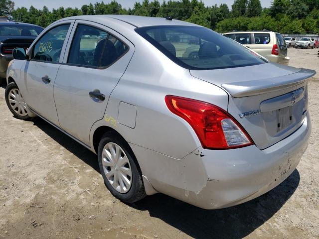 Photo 3 from auction – 2014 NISSAN VERSA with VIN 3N1CN7AP1EL826680