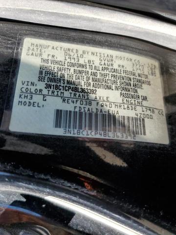 Photo 10 from auction – 2011 NISSAN VERSA S with VIN 3N1BC1CP4BL363392