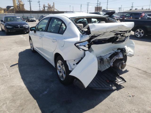 Photo 3 from auction – 2014 HONDA CIVIC LX with VIN 19XFB2F55EE239061