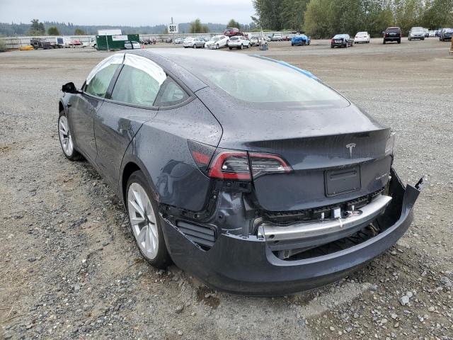 Photo 3 from auction – 2021 TESLA MODEL 3 with VIN 5YJ3E1EB9MF070473