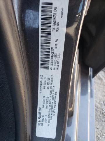 Photo 10 from auction – 2016 CHRYSLER 200 LIMITE with VIN 1C3CCCAB4GN167677