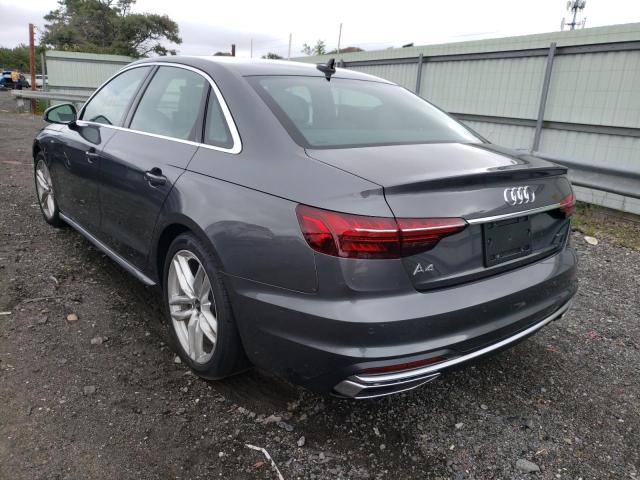 Photo 3 from auction – 2022 AUDI A4 PREMIUM with VIN WAUEAAF49NN013095