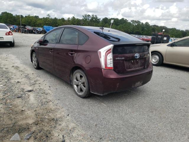 Photo 3 from auction – 2013 TOYOTA PRIUS with VIN JTDKN3DU9D5617401