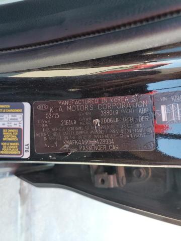 Photo 10 from auction – 2015 KIA FORTE LX with VIN KNAFK4A60F5428934