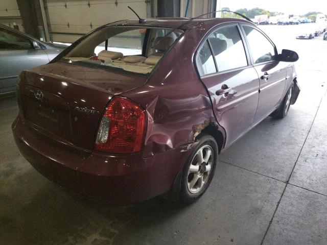 Photo 4 from auction – 2008 HYUNDAI ACCENT GLS with VIN KMHCN46C68U199062