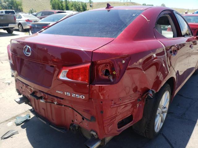 Photo 9 from auction – 2009 LEXUS IS 250 with VIN JTHCK262392031447