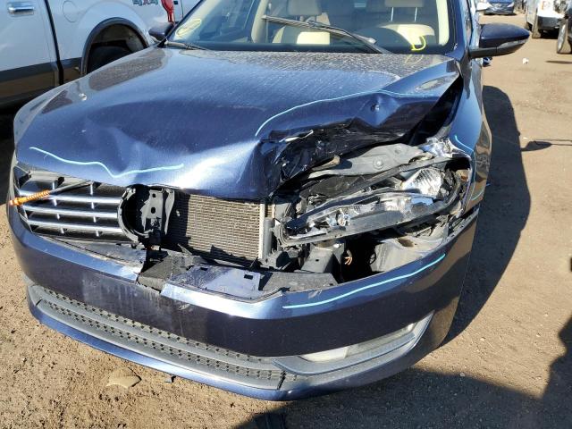 Photo 9 from auction – 2012 VOLKSWAGEN PASSAT SE with VIN 1VWBM7A31CC001642