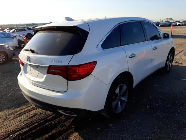 Photo 4 from auction – 2014 ACURA MDX with VIN 5FRYD3H21EB018917