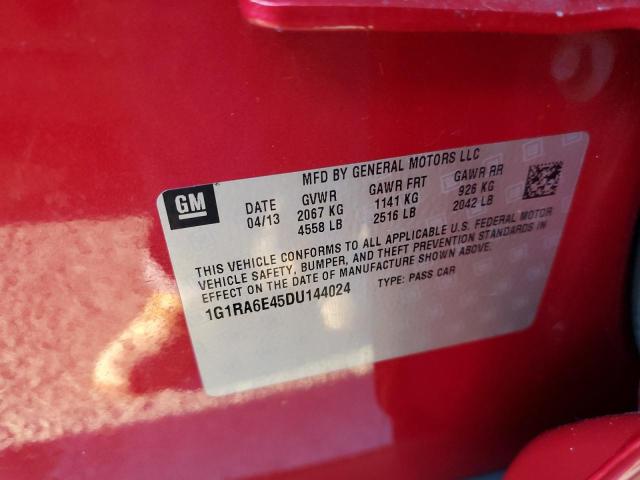Photo 10 from auction – 2013 CHEVROLET VOLT with VIN 1G1RA6E45DU144024