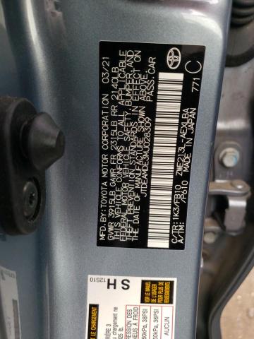 Photo 10 from auction – 2021 TOYOTA COROLLA LE with VIN JTDEAMDE3MJ028309