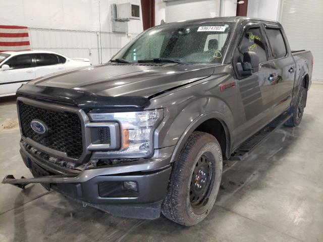 Photo 2 from auction – 2018 FORD F150 SUPER with VIN 1FTEW1EP8JFA32080