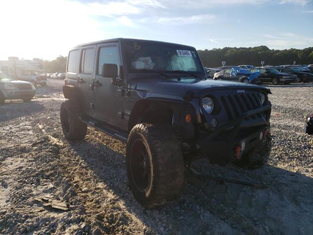 JEEP WRANGLER U 2014 with VIN 1C4BJWEG8EL257475 - Photo from auction